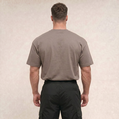 Essential HeavyWeight Oversized T-Shirt Ash