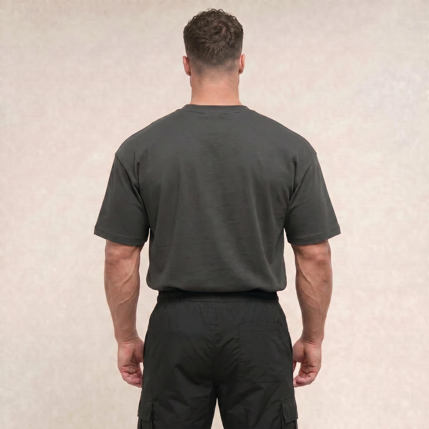 Essential Oversized T-Shirt Charcoal
