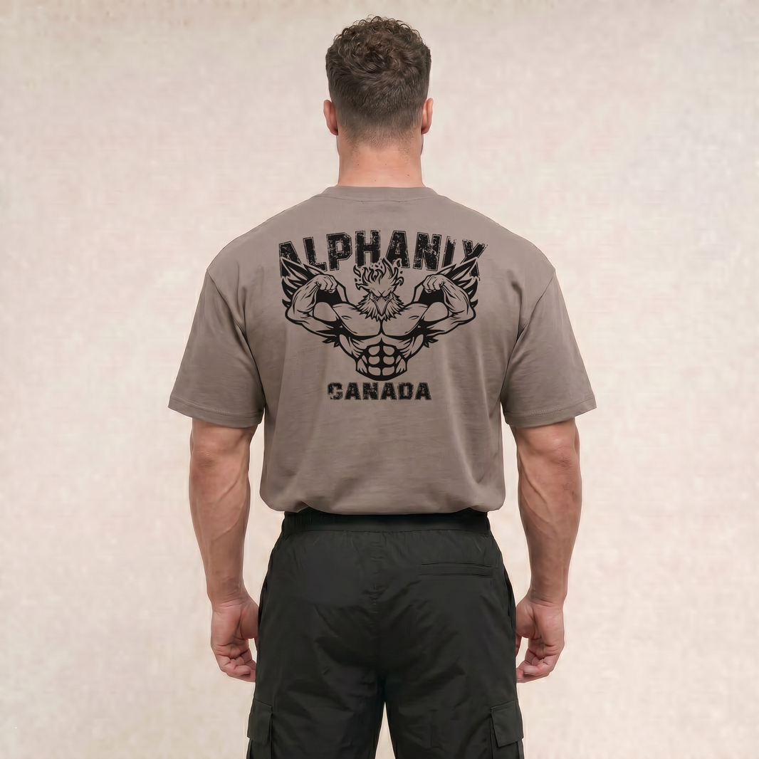 Strength HeavyWeight Oversized T-Shirt Ash