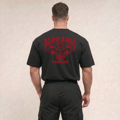 Strength Oversized T-Shirt Black