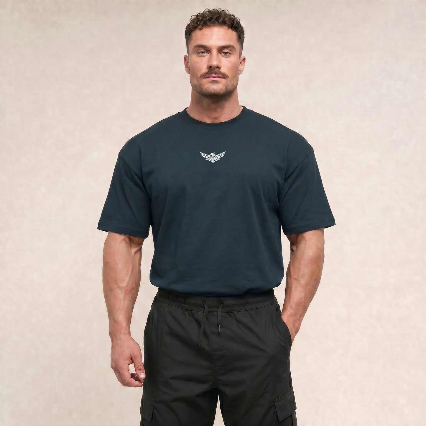 Essential Oversized T-Shirt Denim Blue
