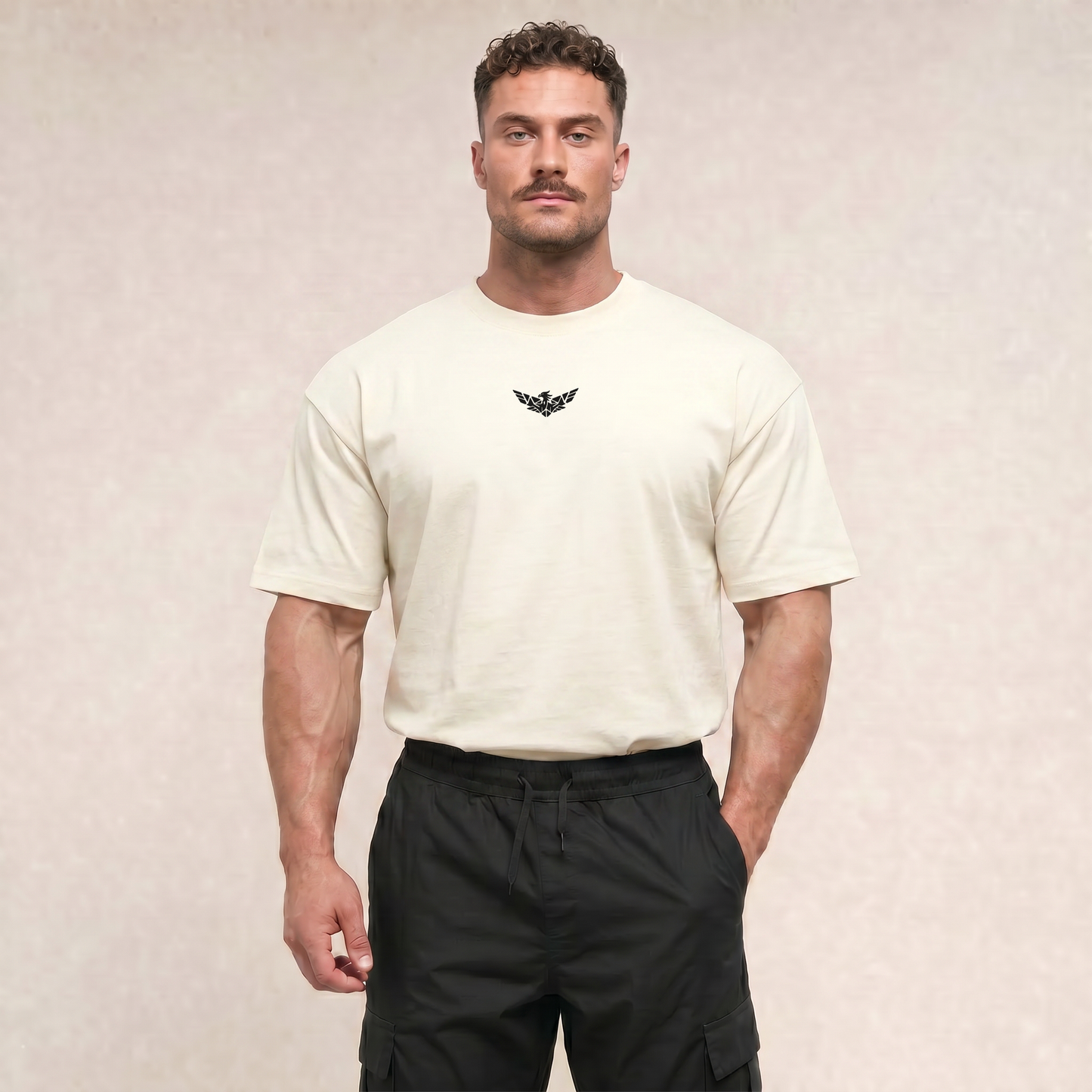 Strength Heavyweight Oversized T-Shirt Off-White