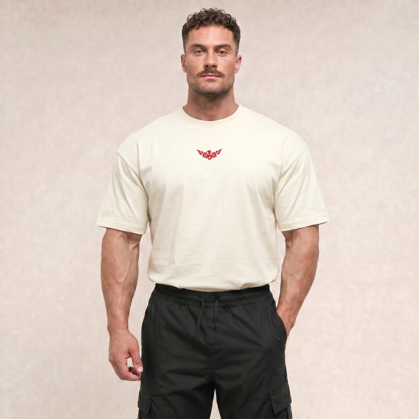 Strength Heavyweight Oversized T-Shirt Off-White