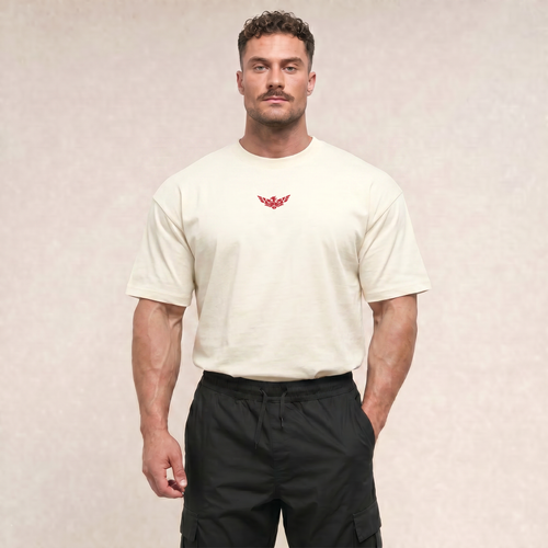 Strength Heavyweight Oversized T-Shirt Off-White